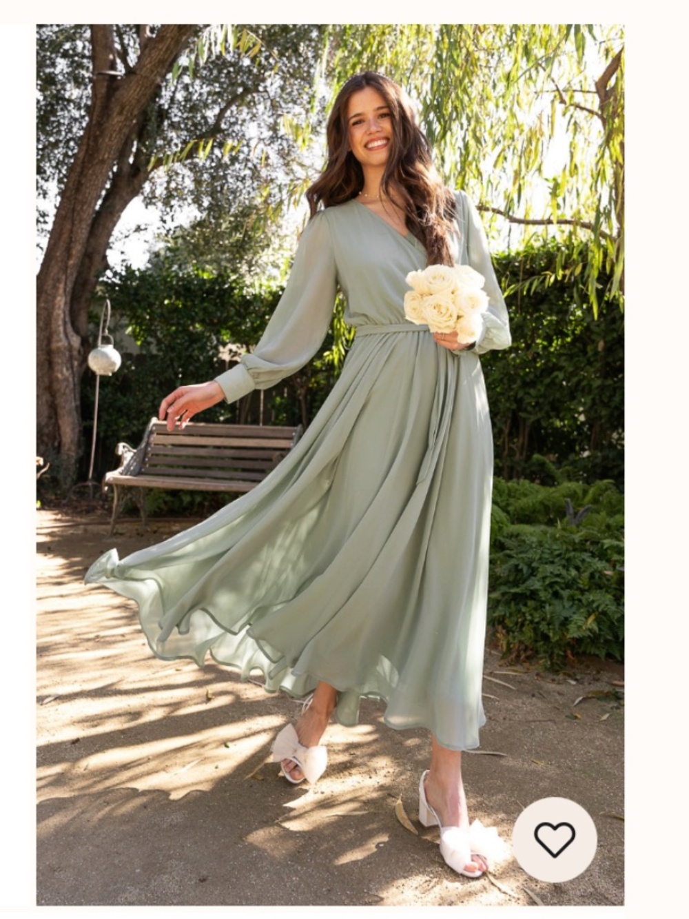 Andie Dress in Sage